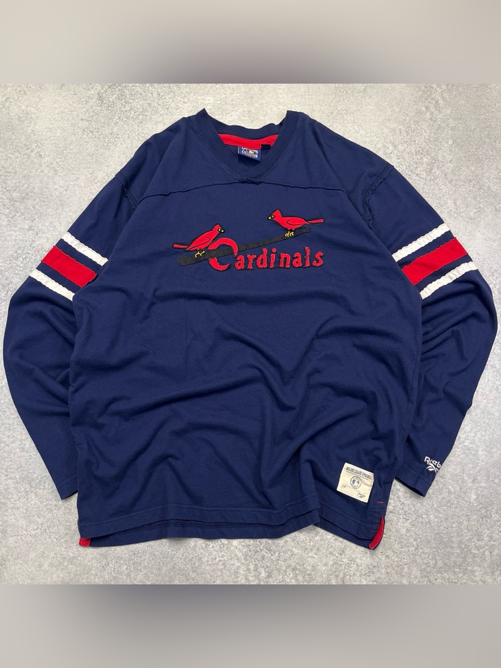 vintage 2000s Reebok Cooperstown St. Louis Cardinals mlb long sleeve t-shirt